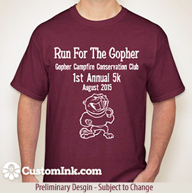 runforthegophert-shirt